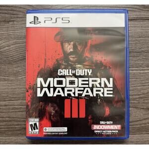 Call of Duty Modern Warfare III Sony PlayStation 5 PS5 CIB Complete In Box